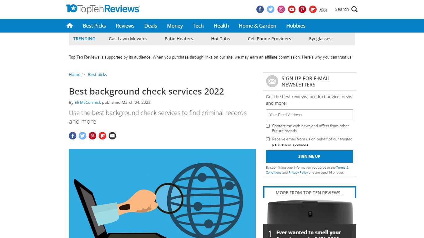 Best Background Check Services 2022 | Top Ten Reviews